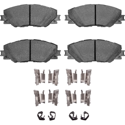 Front Ceramic Pads by DYNAMIC FRICTION COMPANY - 1551-1211-01 pa1