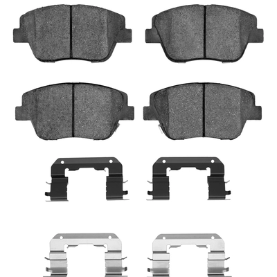 Front Ceramic Pads by DYNAMIC FRICTION COMPANY - 1551-1444-01 pa1