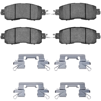 Front Ceramic Pads by DYNAMIC FRICTION COMPANY - 1551-1650-01 pa3