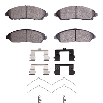 Front Ceramic Pads by DYNAMIC FRICTION COMPANY - 1551-1723-01 pa1