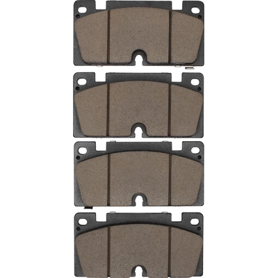 Front Ceramic Pads by DYNAMIC FRICTION COMPANY - 1551-2498-00 pa1