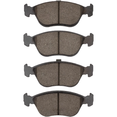Front Ceramic Pads by DYNAMIC FRICTION COMPANY - 1600-0618-00 pa4