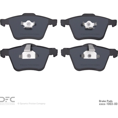 DYNAMIC FRICTION COMPANY - 1600-1003-00 - Front Ceramic Pads pa2
