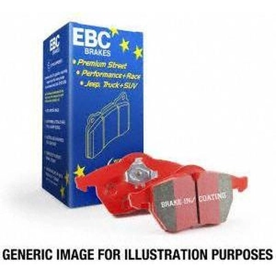 Front Ceramic Pads by EBC BRAKE - DP31210C pa16