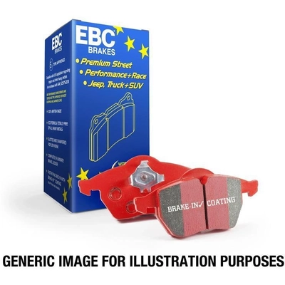 Front Ceramic Pads by EBC BRAKE - DP31591C pa6