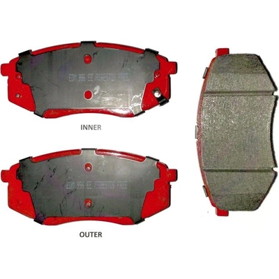 Front Ceramic Pads by EUROROTOR - ID1447H pa4
