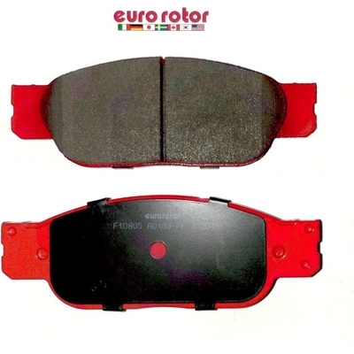 Front Ceramic Pads by EUROROTOR - ID805H pa3
