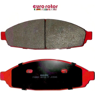 Front Ceramic Pads by EUROROTOR - ID931H pa3