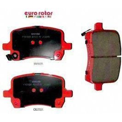 Front Ceramic Pads by EUROROTOR - ID1028H pa3