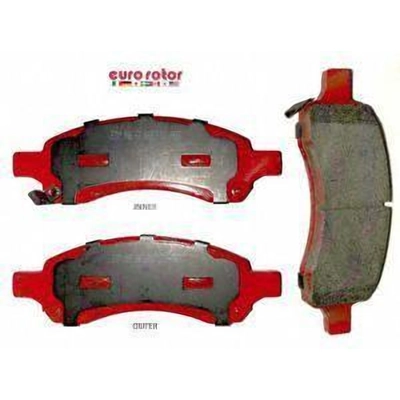 Front Ceramic Pads by EUROROTOR - ID1169A-H pa1