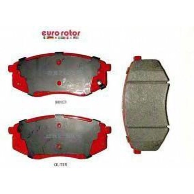 Front Ceramic Pads by EUROROTOR - ID1447H pa3