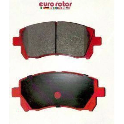 Front Ceramic Pads by EUROROTOR - ID721H pa1