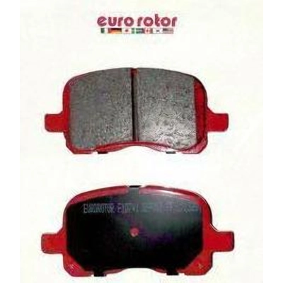 Front Ceramic Pads by EUROROTOR - ID741 pa1