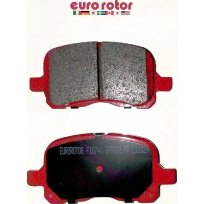 Front Ceramic Pads by EUROROTOR - ID741 pa3