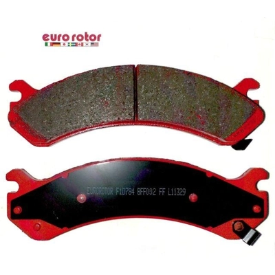 Front Ceramic Pads by EUROROTOR - ID784H pa3