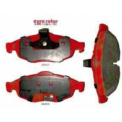 Front Ceramic Pads by EUROROTOR - ID869H pa1