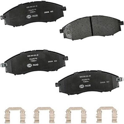 Front Ceramic Pads by HELLA PAGID - 355033381 pa1