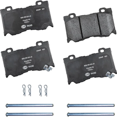 Front Ceramic Pads by HELLA PAGID - 355033451 pa2