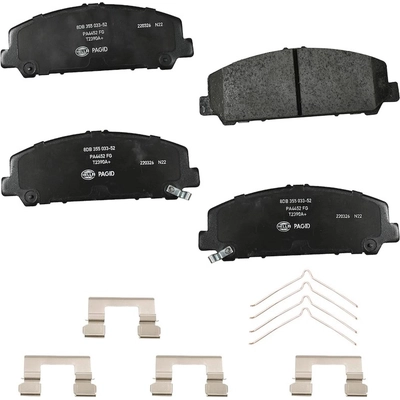 Front Ceramic Pads by HELLA PAGID - 355033521 pa2