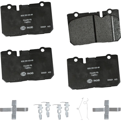 Front Ceramic Pads by HELLA PAGID - 355033891 pa2
