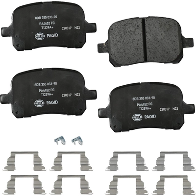 Front Ceramic Pads by HELLA PAGID - 355033901 pa2
