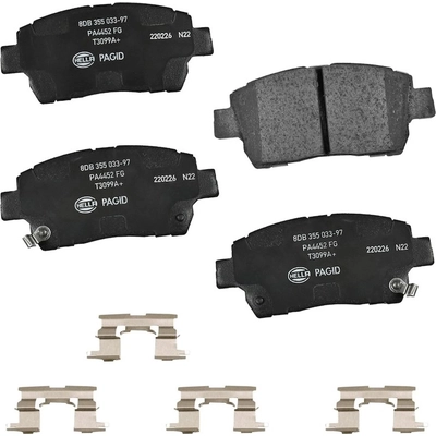 Front Ceramic Pads by HELLA PAGID - 355033971 pa2
