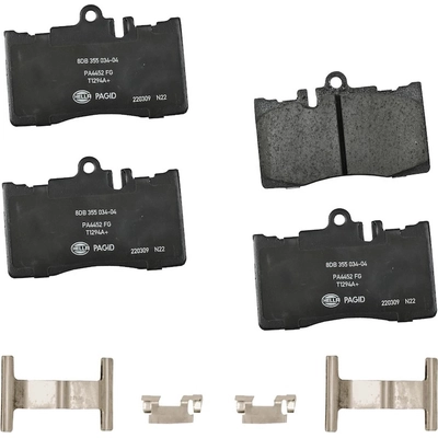 Front Ceramic Pads by HELLA PAGID - 355034041 pa1
