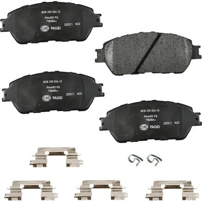 Front Ceramic Pads by HELLA PAGID - 355034131 pa1