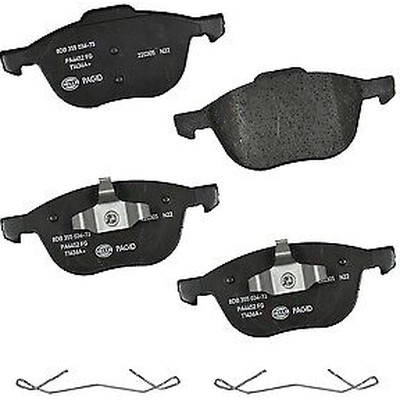 Front Ceramic Pads by HELLA PAGID - 355034731 pa1