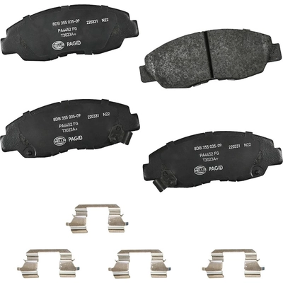 Front Ceramic Pads by HELLA PAGID - 355035091 pa1