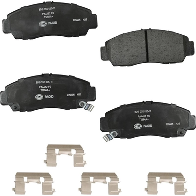 Front Ceramic Pads by HELLA PAGID - 355035111 pa1