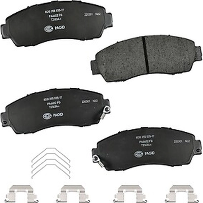 Front Ceramic Pads by HELLA PAGID - 355035171 pa1
