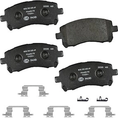 Front Ceramic Pads by HELLA PAGID - 355035491 pa1