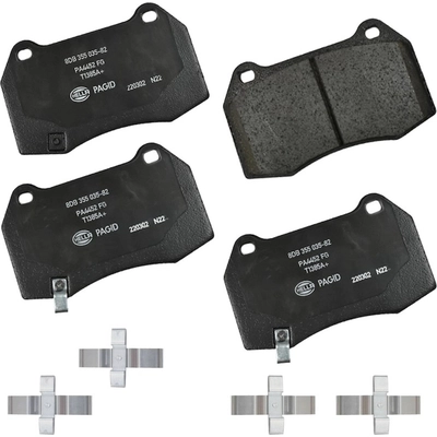 Front Ceramic Pads by HELLA PAGID - 355035821 pa1