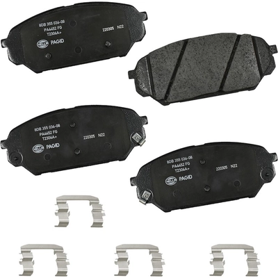 Front Ceramic Pads by HELLA PAGID - 355036081 pa1