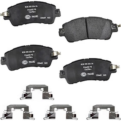 Front Ceramic Pads by HELLA PAGID - 355036341 pa1