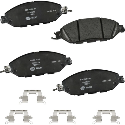 Front Ceramic Pads by HELLA PAGID - 355041331 pa1