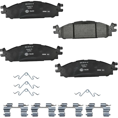 Front Ceramic Pads by HELLA PAGID - 355041401 pa1