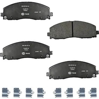 Front Ceramic Pads by HELLA PAGID - 355041441 pa1