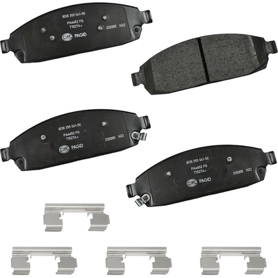 Front Ceramic Pads by HELLA PAGID - 355041501 pa1