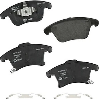 Front Ceramic Pads by HELLA PAGID - 355041561 pa1