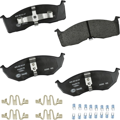 Front Ceramic Pads by HELLA PAGID - 355041671 pa1