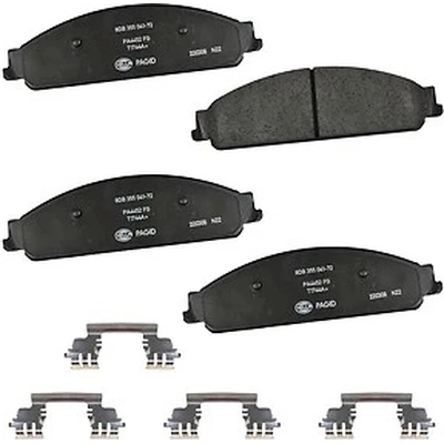Front Ceramic Pads by HELLA PAGID - 355041721 pa1