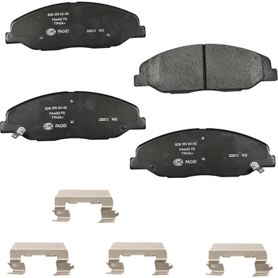 Front Ceramic Pads by HELLA PAGID - 355041831 pa1