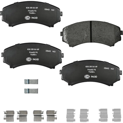 Front Ceramic Pads by HELLA PAGID - 355041891 pa1