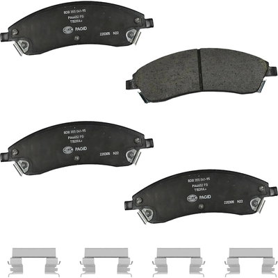 Front Ceramic Pads by HELLA PAGID - 355041951 pa1