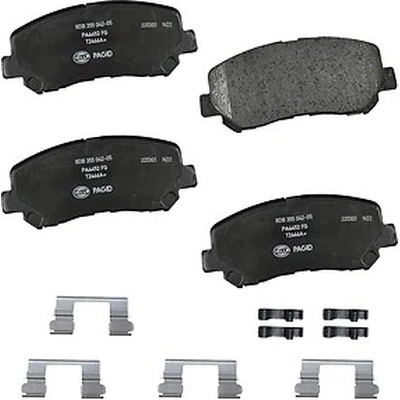 Front Ceramic Pads by HELLA PAGID - 355042051 pa1