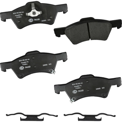 Front Ceramic Pads by HELLA PAGID - 355042441 pa1