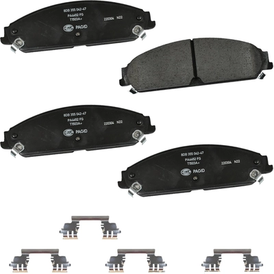 Front Ceramic Pads by HELLA PAGID - 355042471 pa1