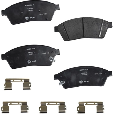 Front Ceramic Pads by HELLA PAGID - 355042811 pa1